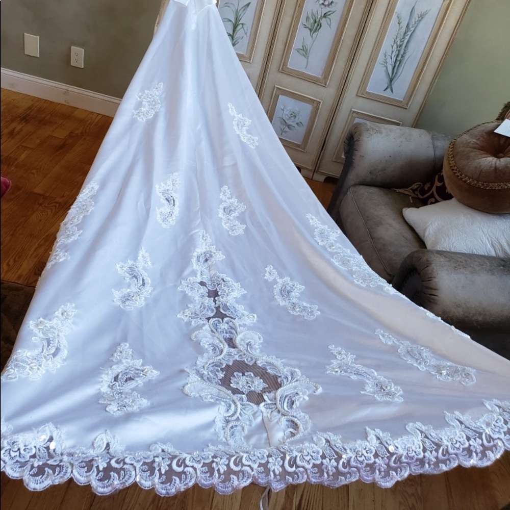 Beautiful Beaded Wedding Gown Dress - Picture 8 of 8